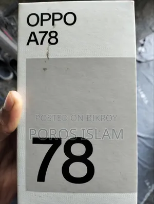 অপো এ৭৮ ১২৮ জিবি ব্ল্যাক