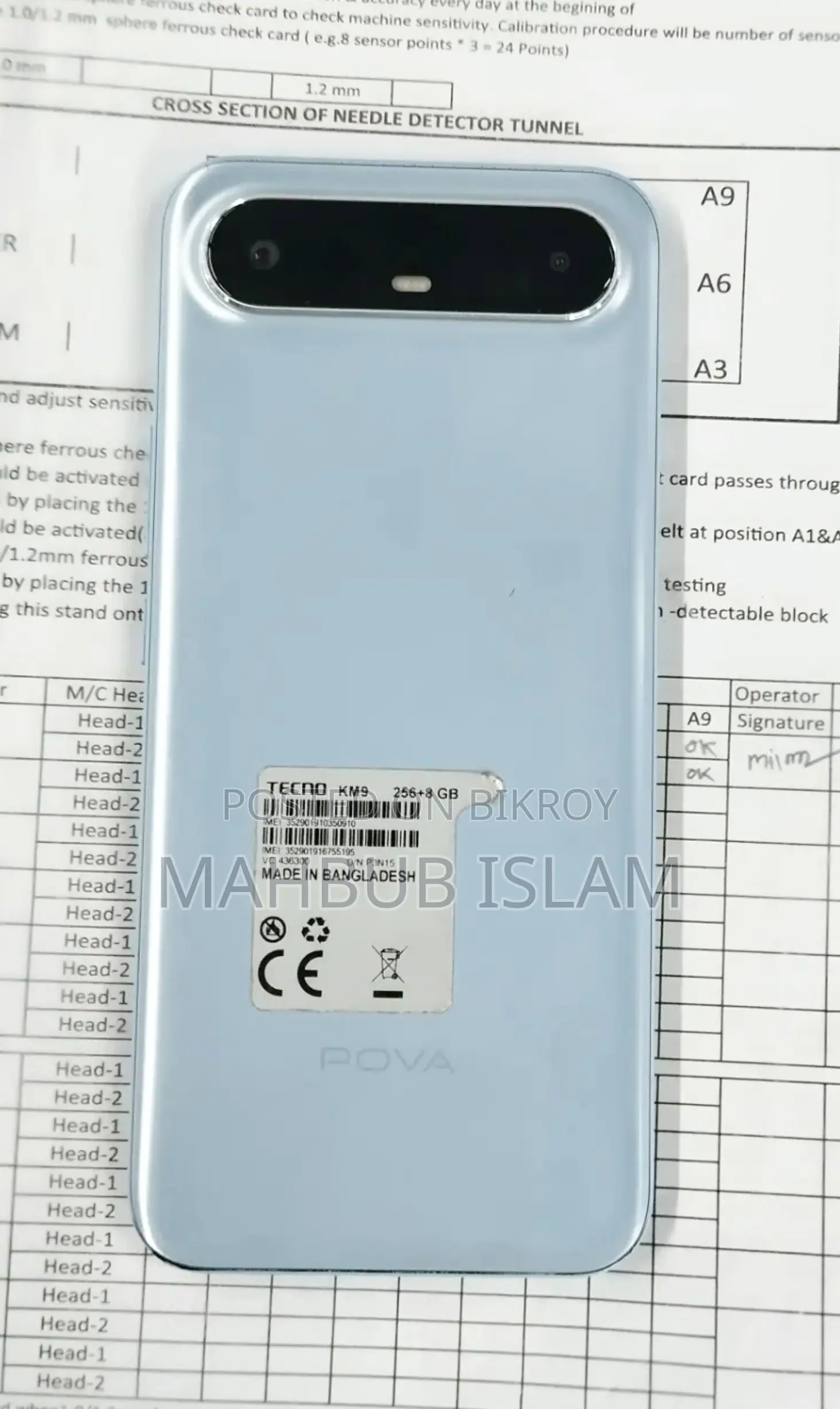 Tecno Pova Slim 5G 256 GB Blue