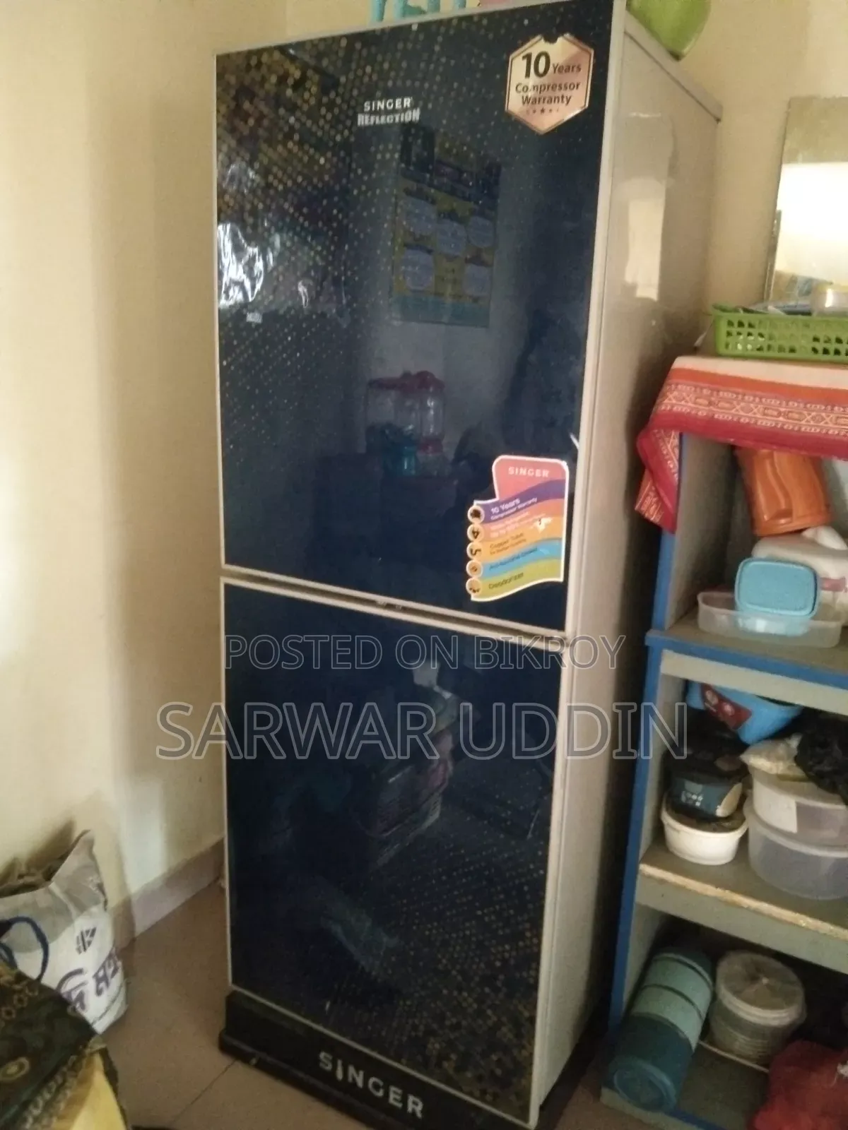 একটি সিন্গার ফ্রিজ বিক্রি করা হবে