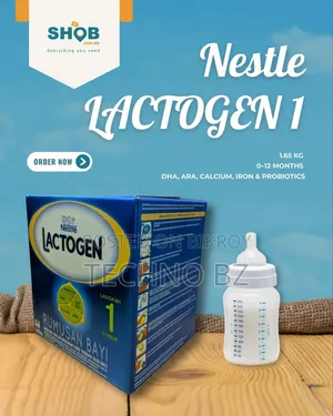 Nestle Lactogen 1 Baby Milk Infant Formula (0-12 Months) - 1.65 Kg