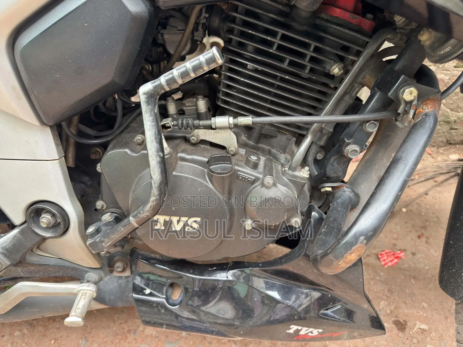 TVS Apache 160 4V 2020 Black