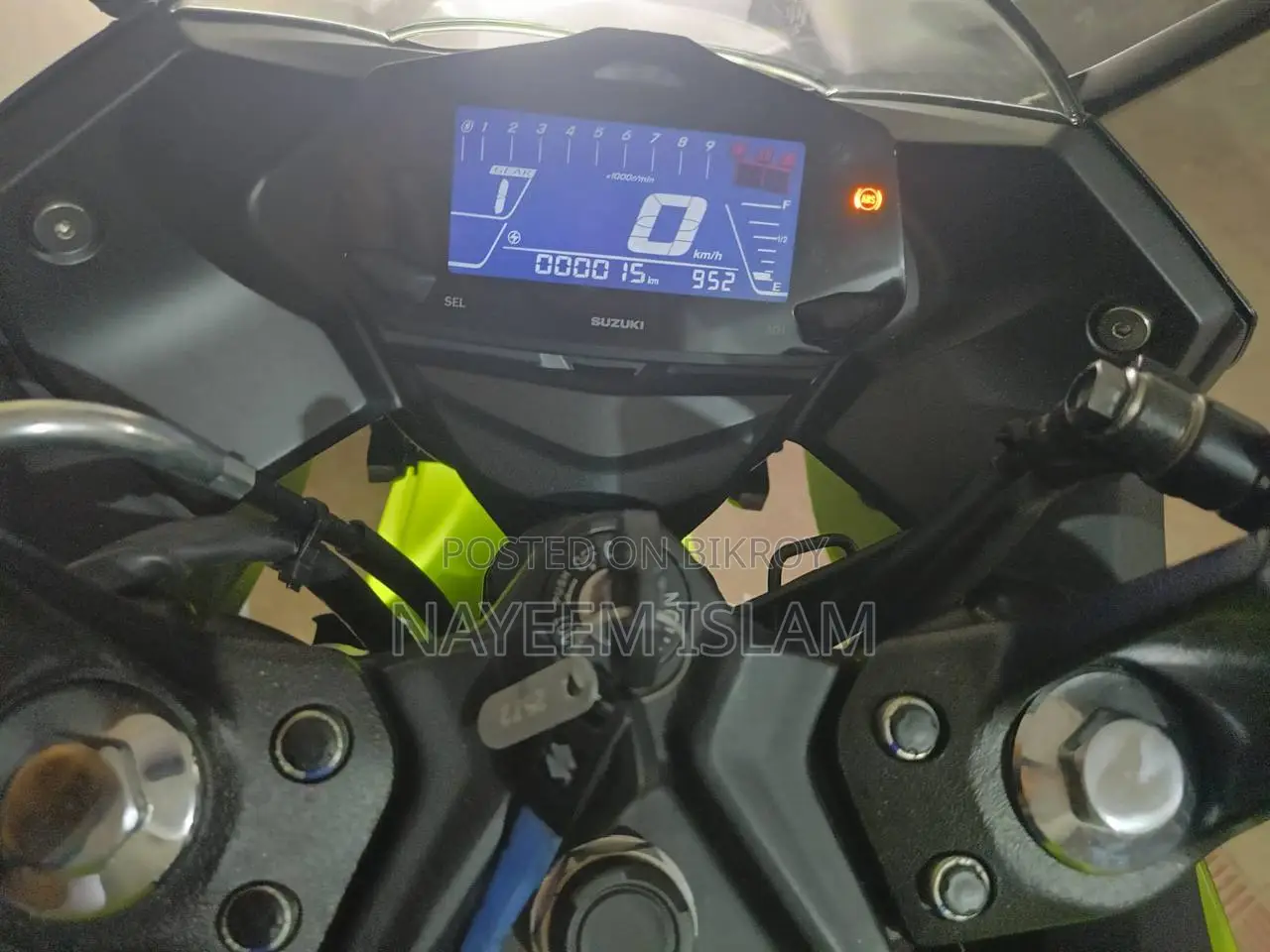New Suzuki Gixxer SF 2025 Green