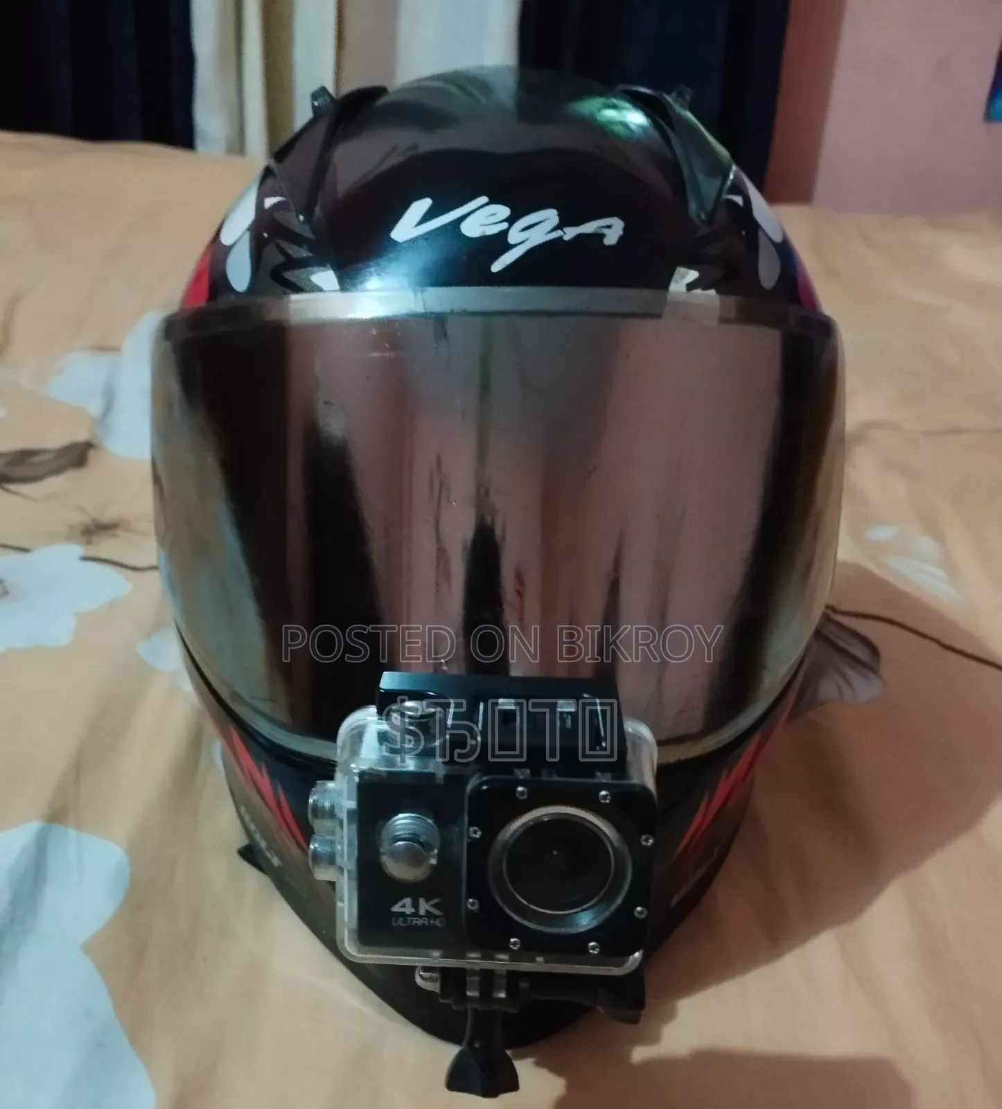 Viga Helmet + 4k Action Camera