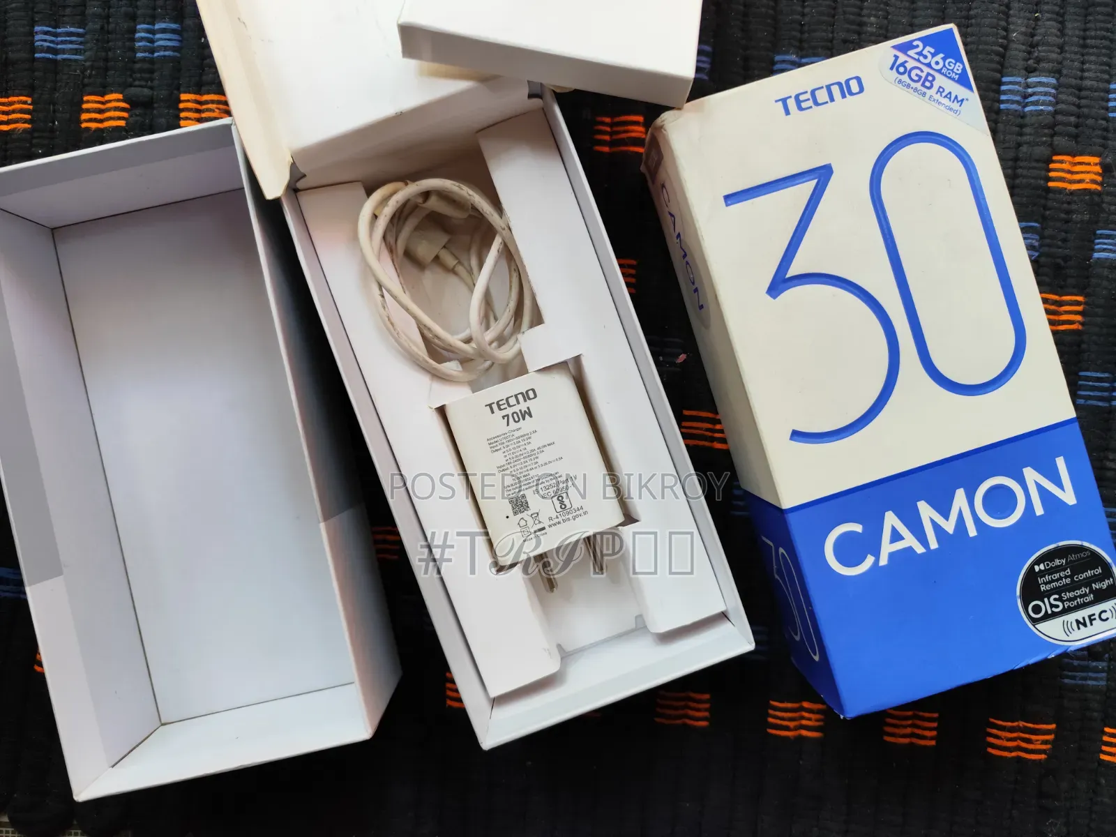 Tecno Camon 30 256 GB Black