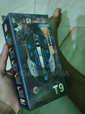 RGB Gaming Keyboard T9 3600DPI Gaming Mouse Combo