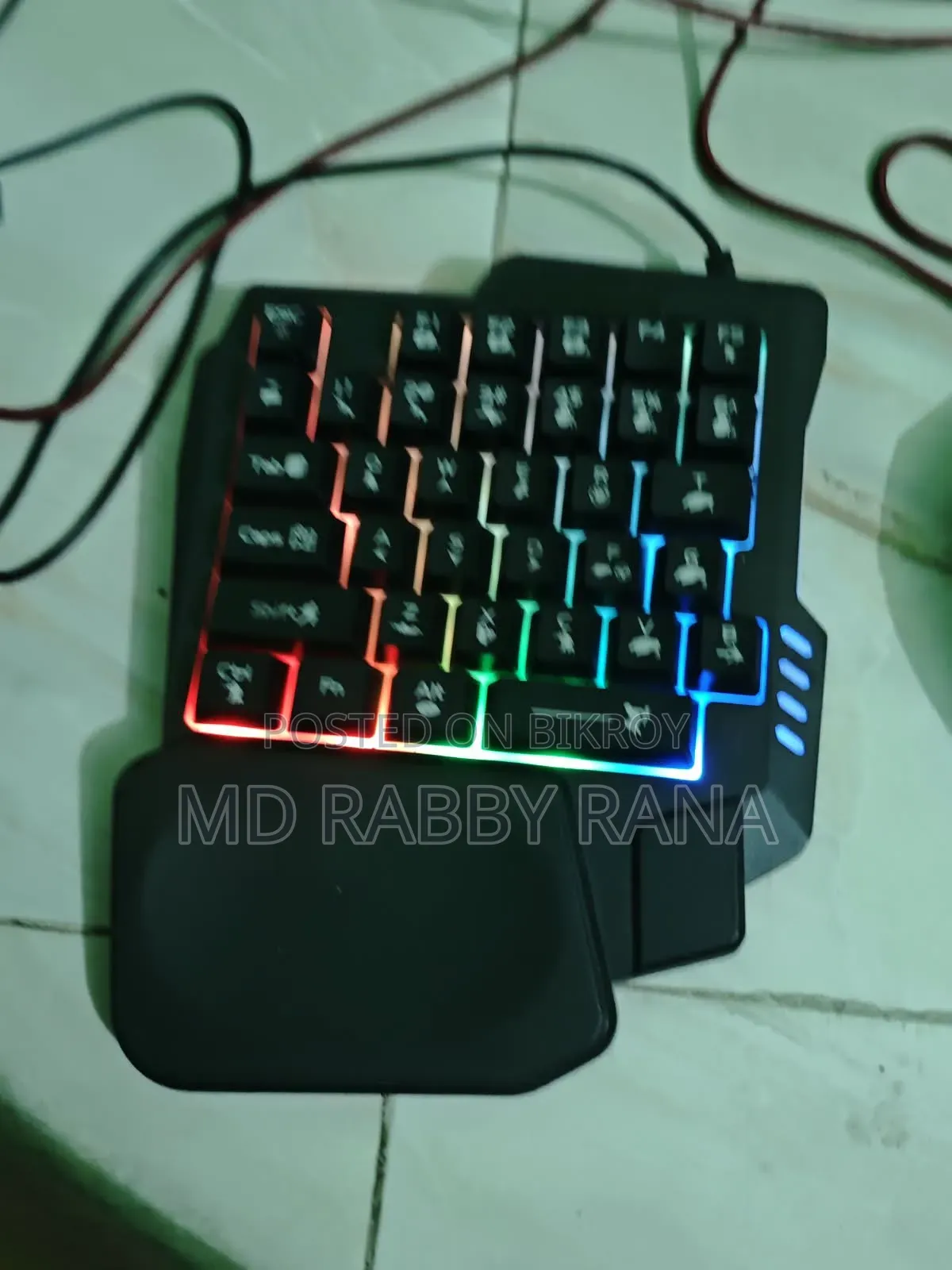 RGB Gaming Keyboard T9 3600DPI Gaming Mouse Combo