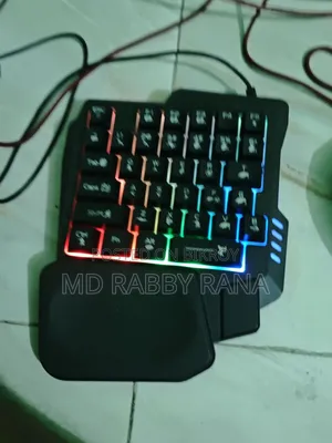 RGB Gaming Keyboard T9 3600DPI Gaming Mouse Combo