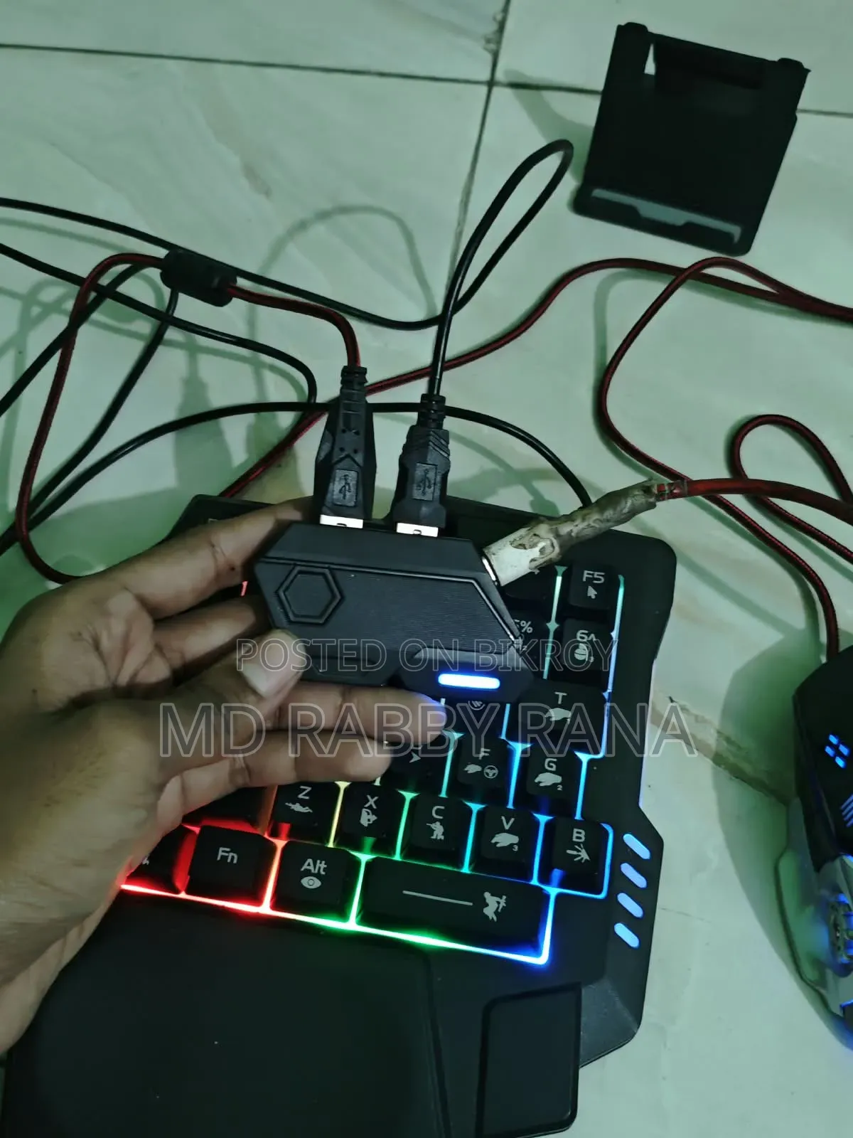 RGB Gaming Keyboard T9 3600DPI Gaming Mouse Combo