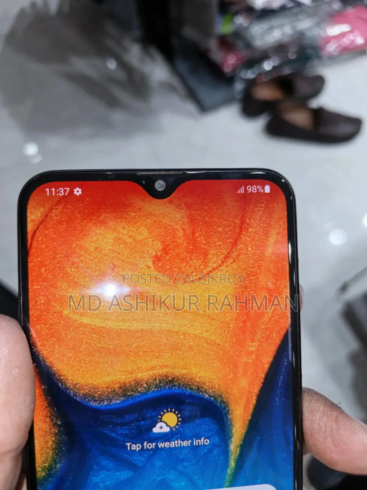 Samsung Galaxy A20 32 GB Blue