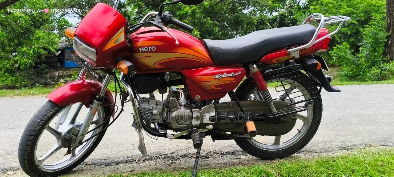 Hero Splendor Plus 2019 Red