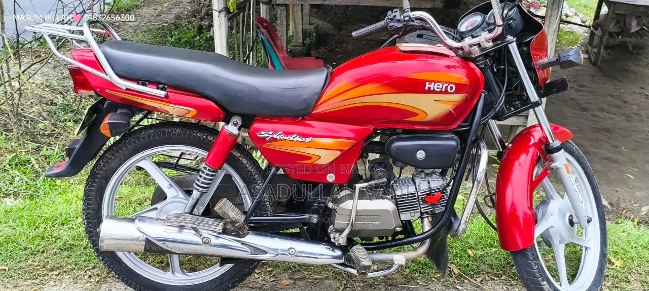 Hero Splendor Plus 2019 Red
