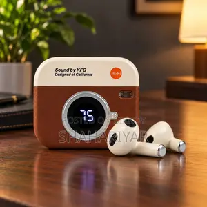 Q86 Retro Camera Design True Wireless Earbuds