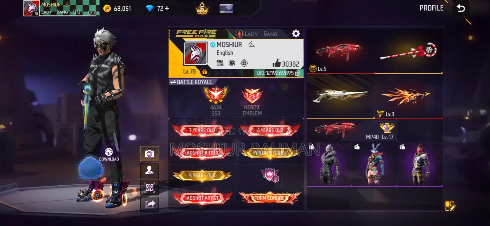 Free Fire ID