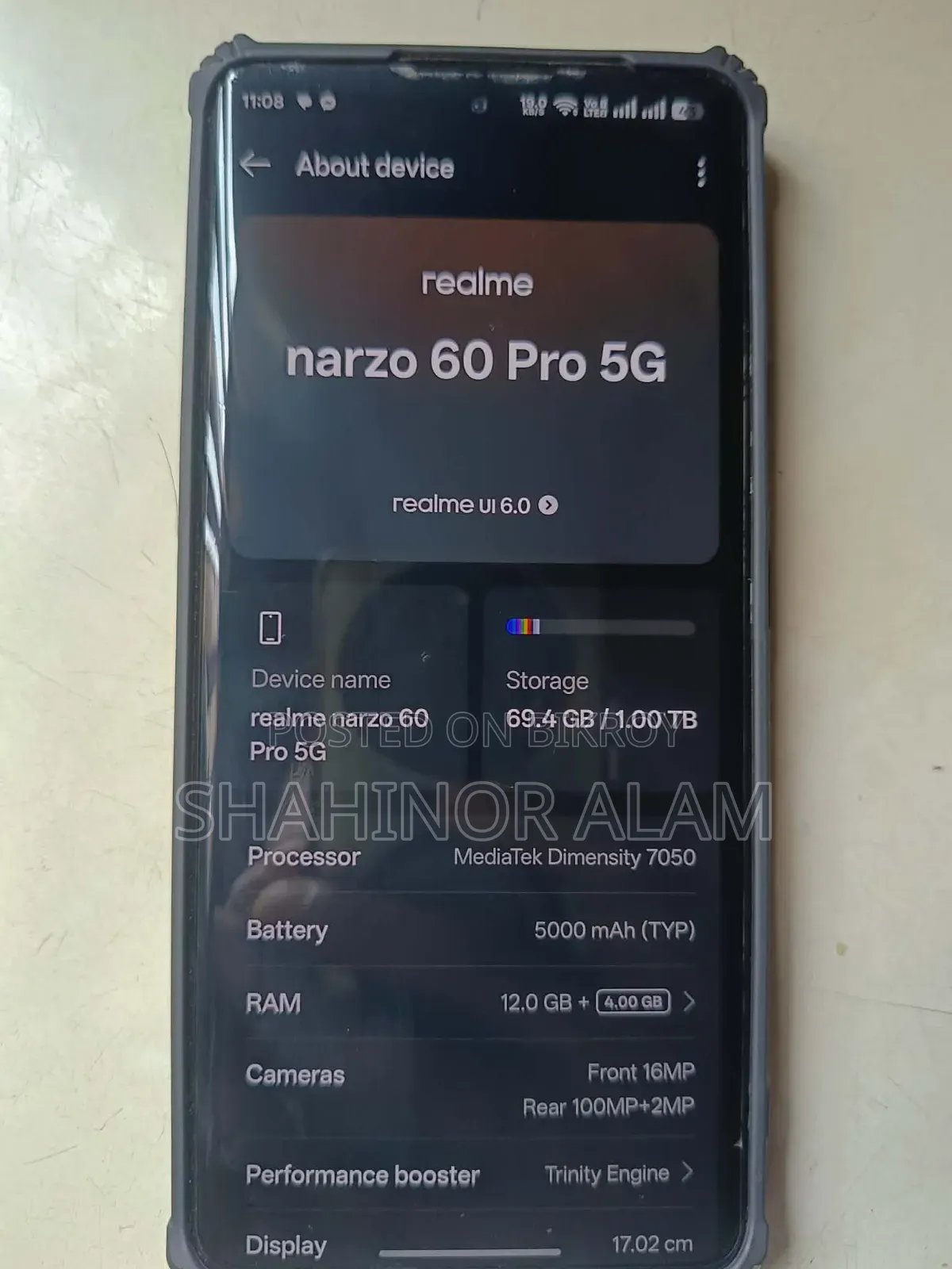 Realme Narzo 60 Pro 1 TB White