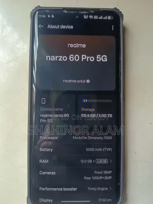 Realme Narzo 60 Pro 1 TB White