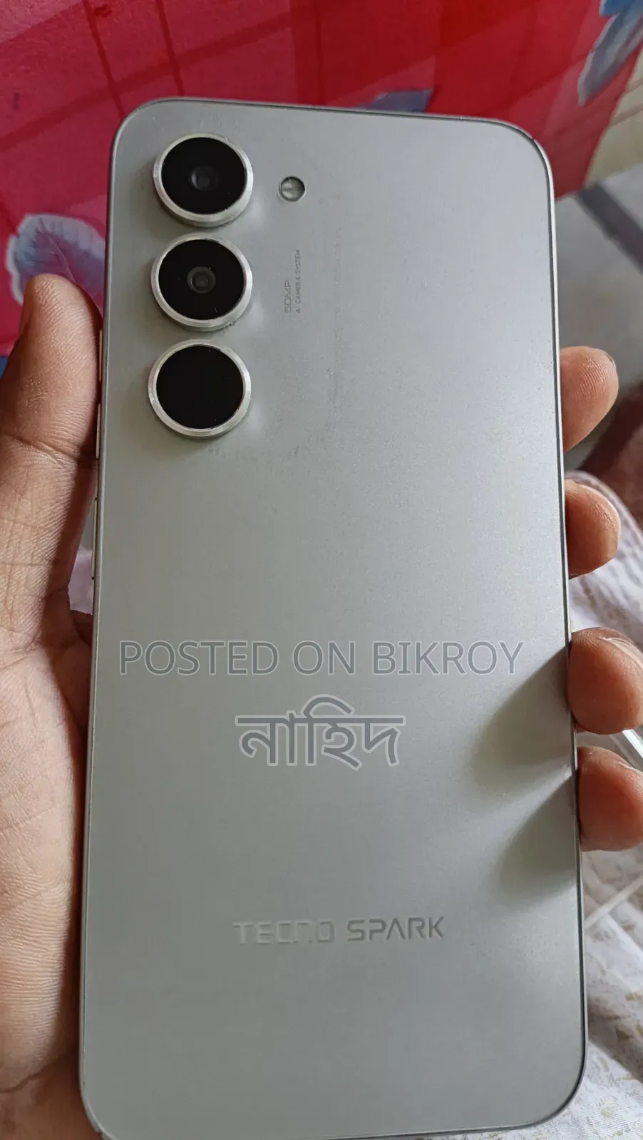 টেকনো স্পার্ক ৪০ প্রো ১২৮ জিবি সিলভার