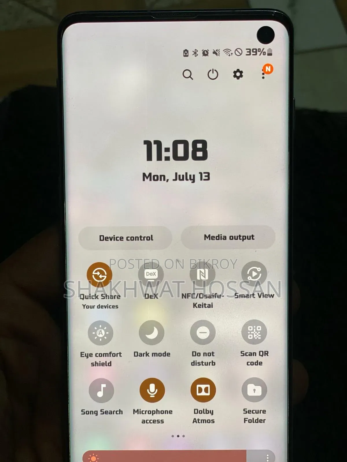 Samsung Galaxy S10 128 GB Blue