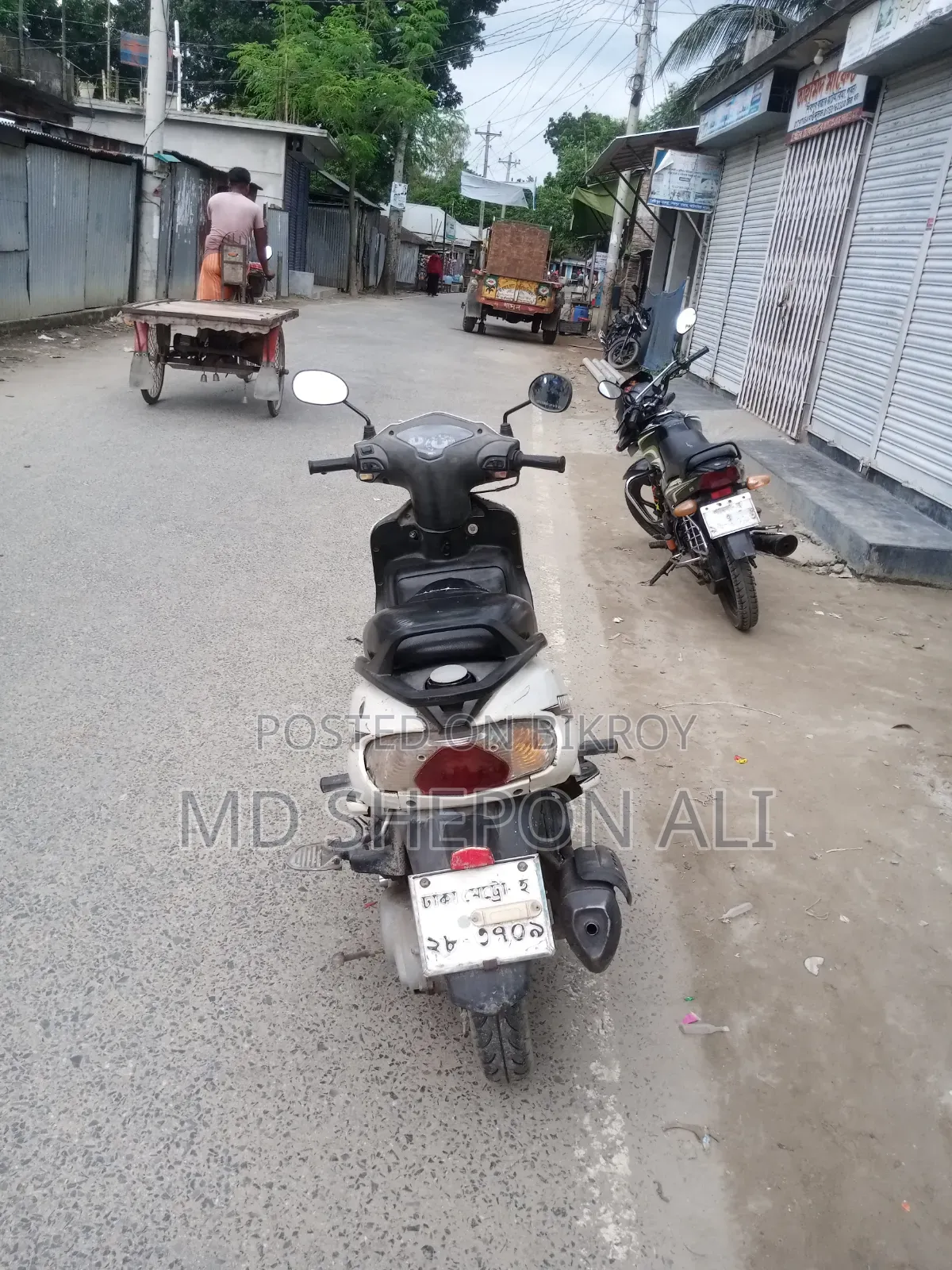 TVS Wego 2016 White