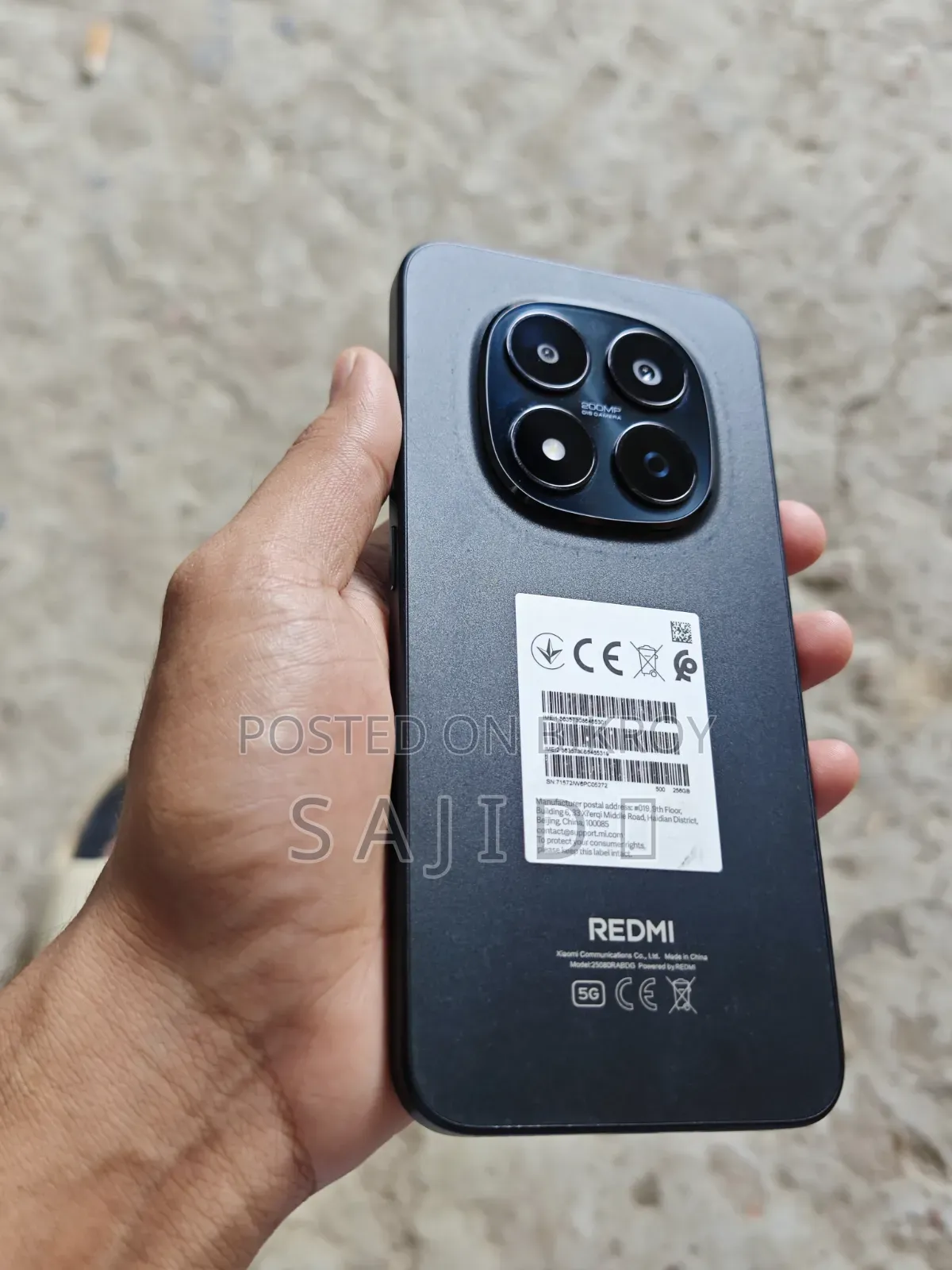 Xiaomi Redmi Note 15 Pro 256 GB Black