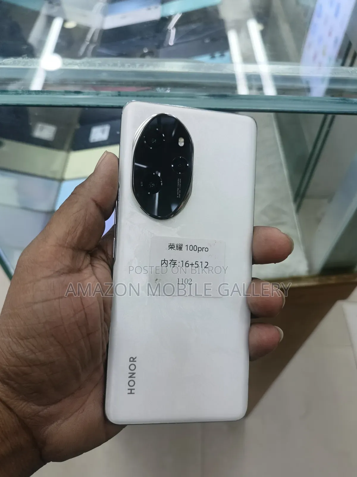 অনার ১০০ প্রো ৫১২ জিবি সাদা