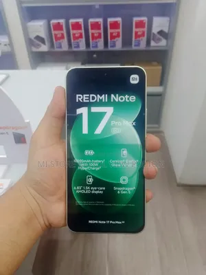 New Xiaomi Redmi Note 17 Pro Max 256 GB Black