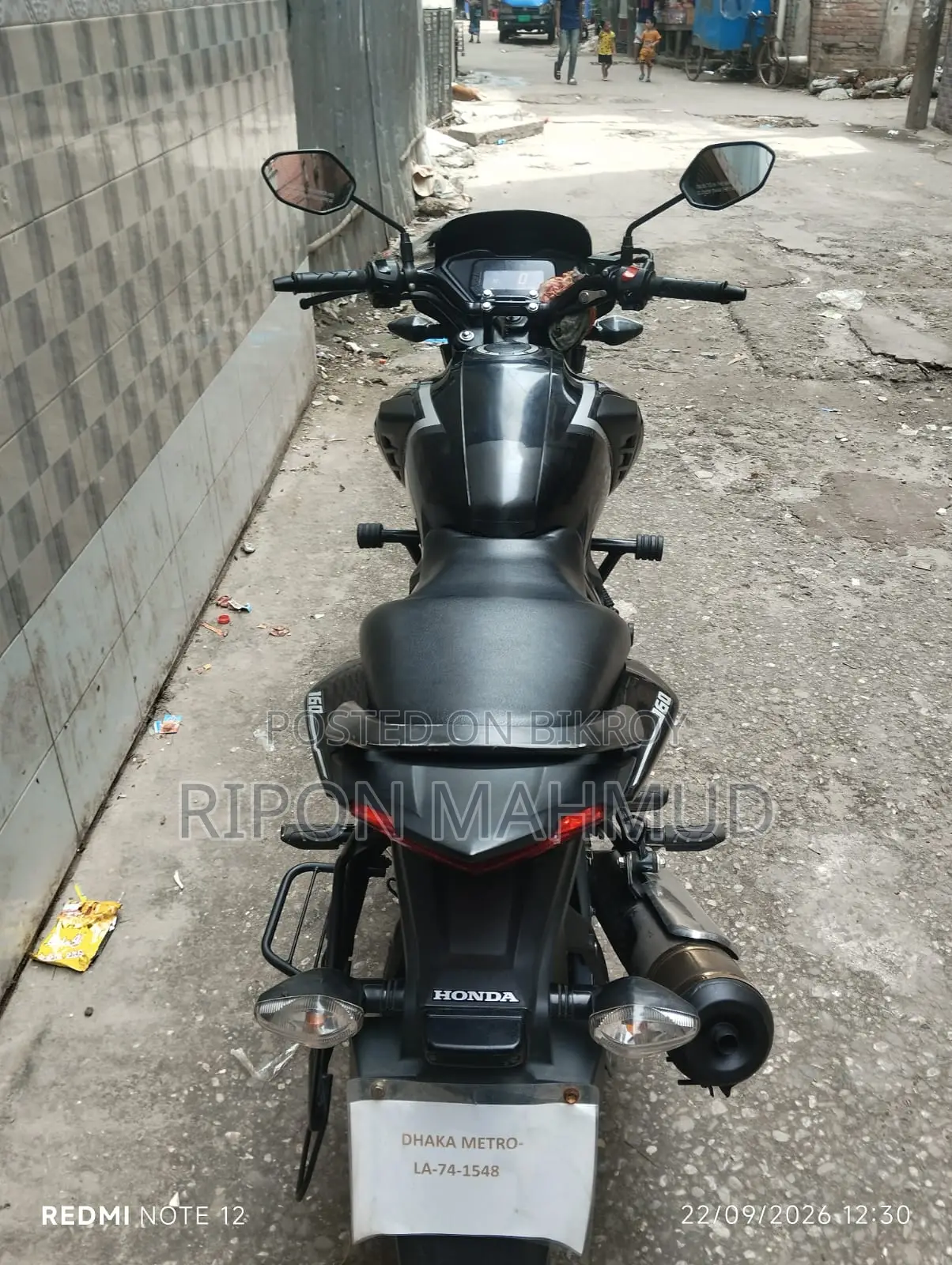 Honda CB 2026 Black