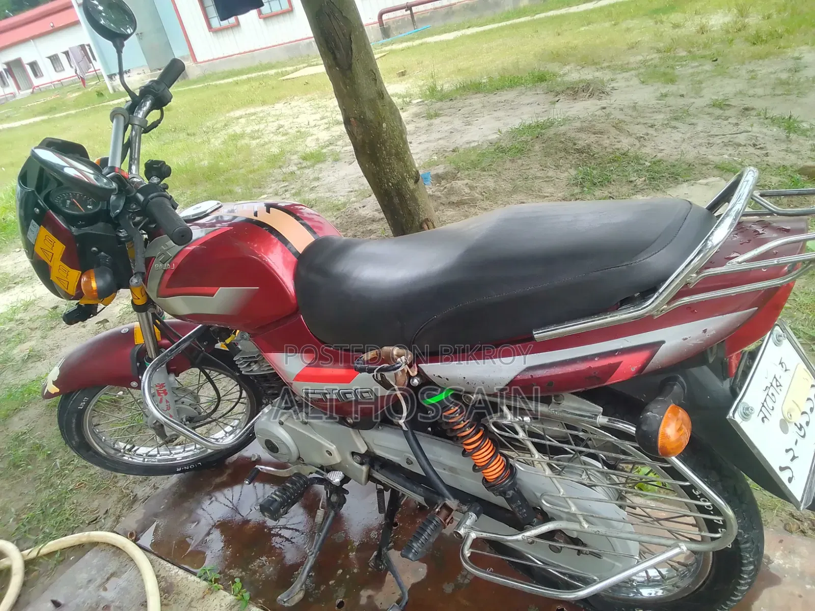 Bajaj CT 100 ২০১৭ রেড