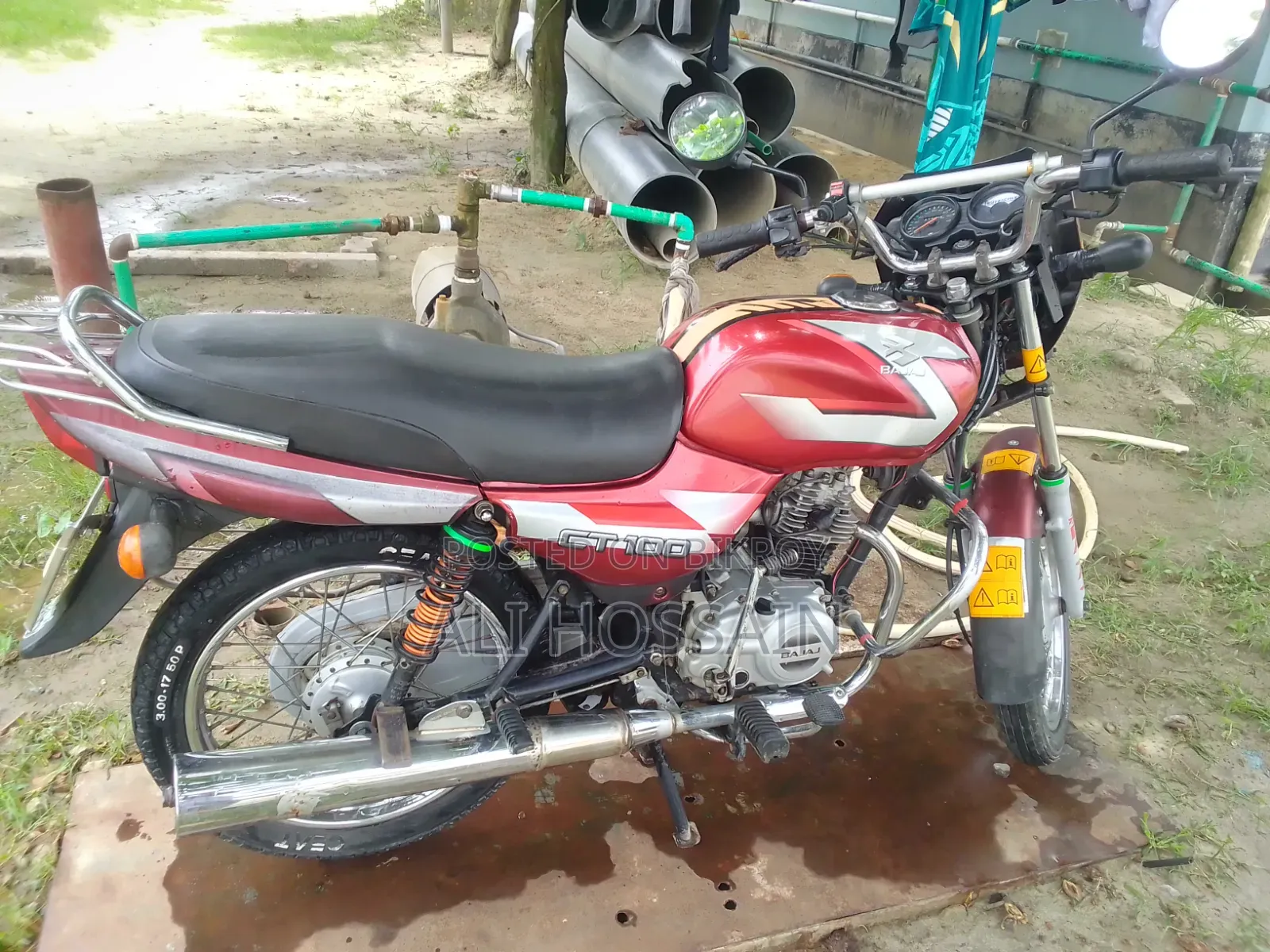 Bajaj CT 100 ২০১৭ রেড