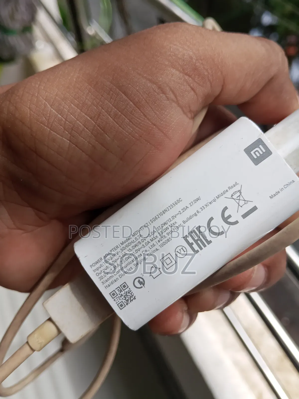 Xiaomi Redmi Original 33 Watt Charger