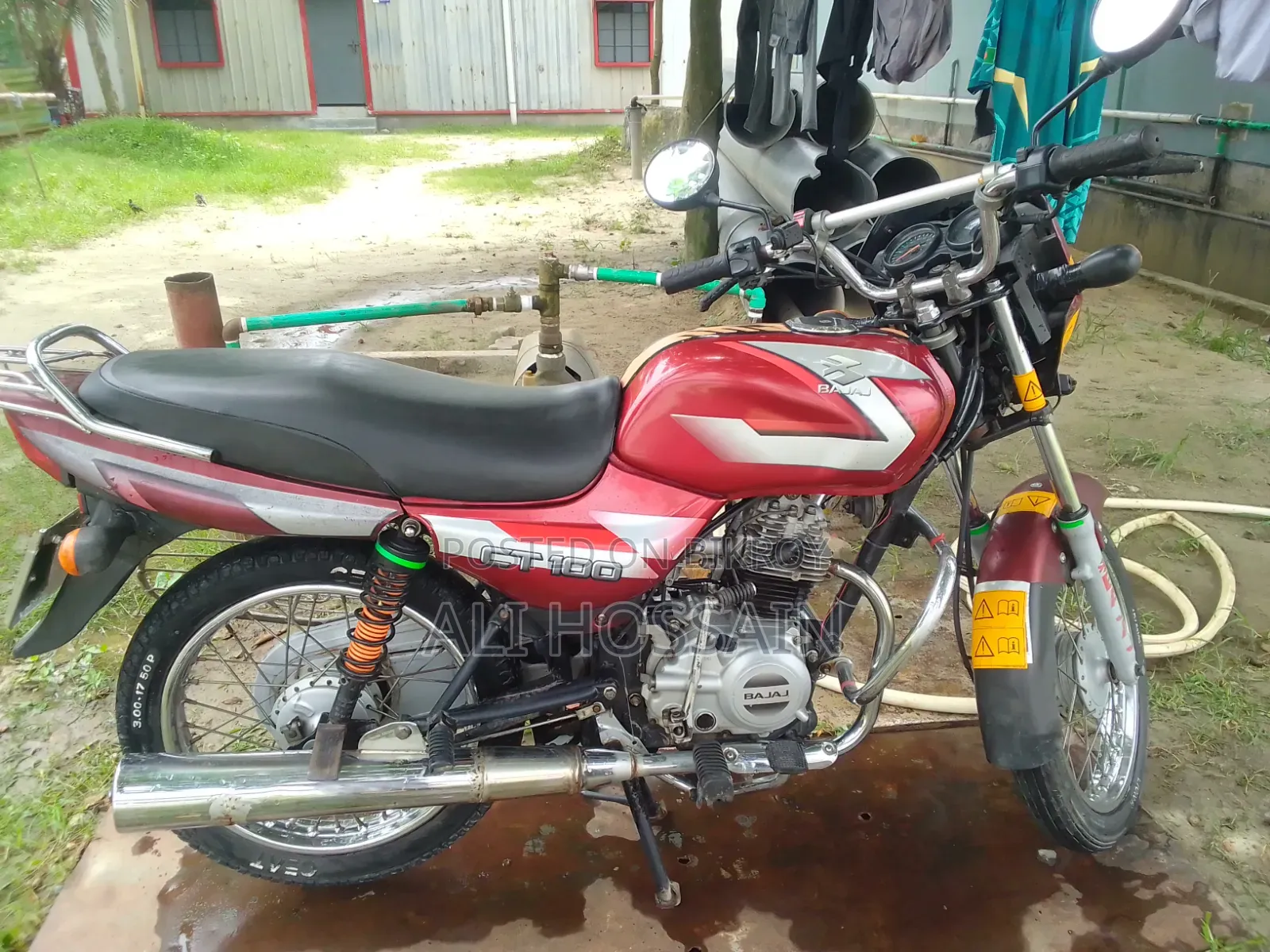 Bajaj CT 100 ২০১৭ রেড