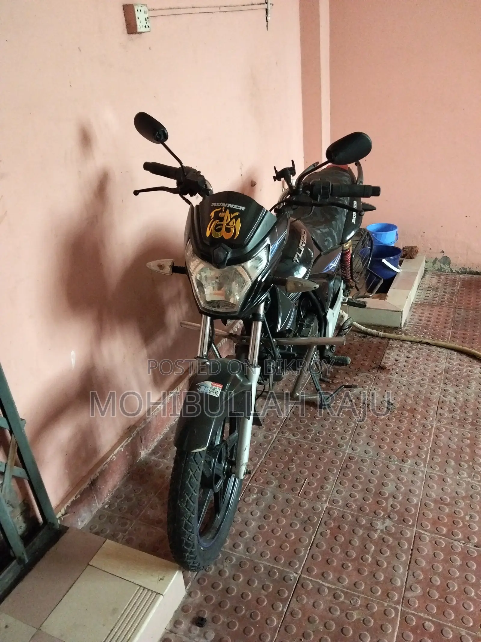 রানার টার্বো ১২৫ ২০১৯ কালো