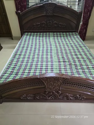 King Size Wooden Bed
