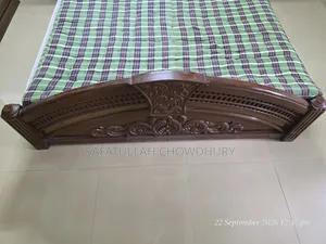 King Size Wooden Bed