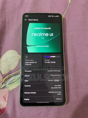 Realme Narzo 70x 128 GB Green