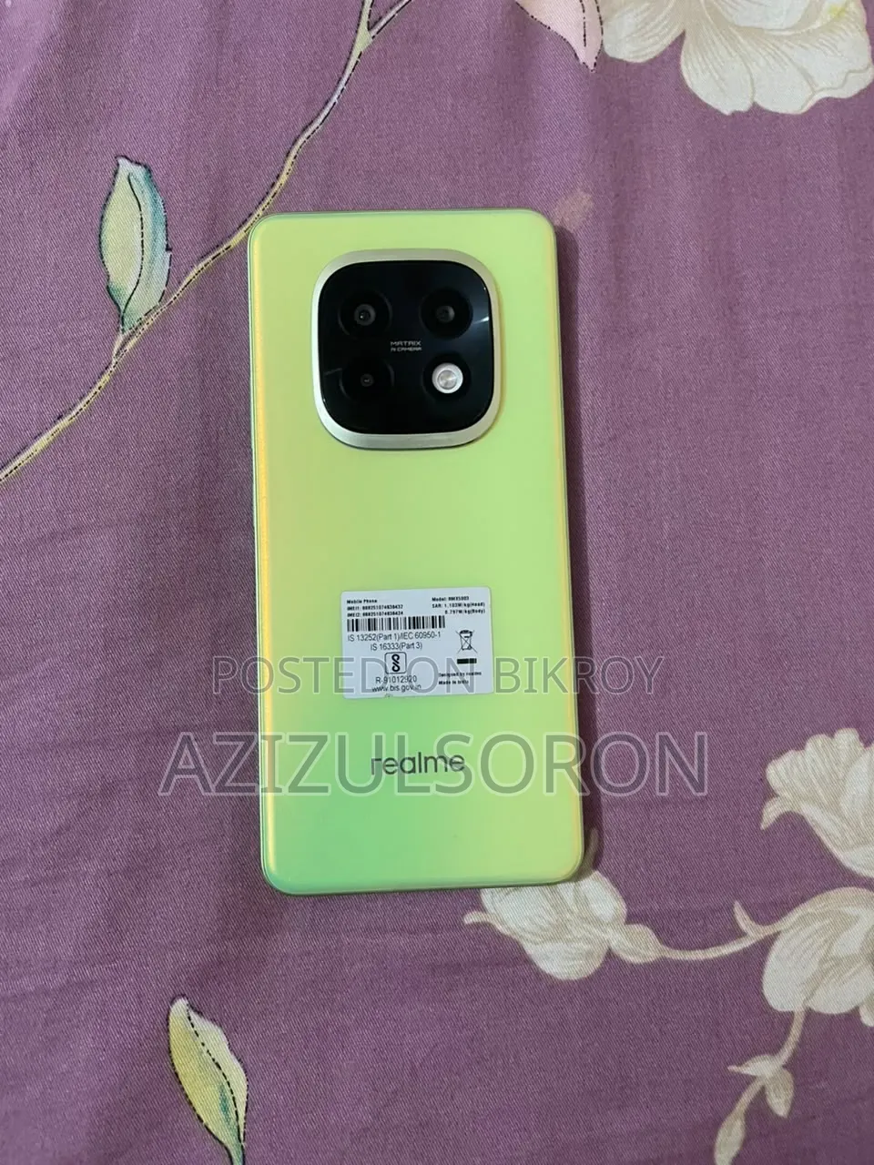 Realme Narzo 70x 128 GB Green