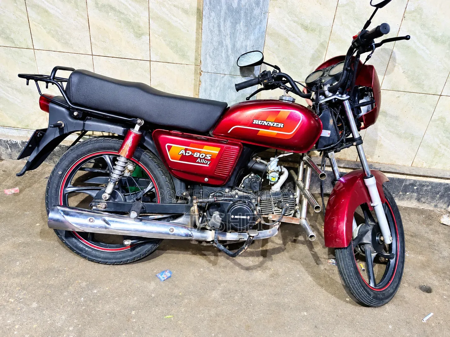 রানার এডি ৮০এস অ্যালয় ২০২১ লাল