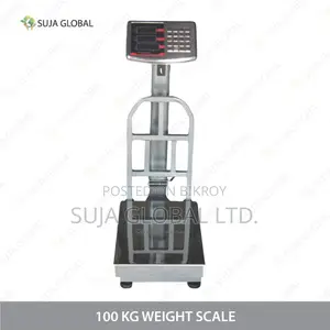100 Kg Heavy Duty Digital Platform Weight Scale MS SS Heavy Body