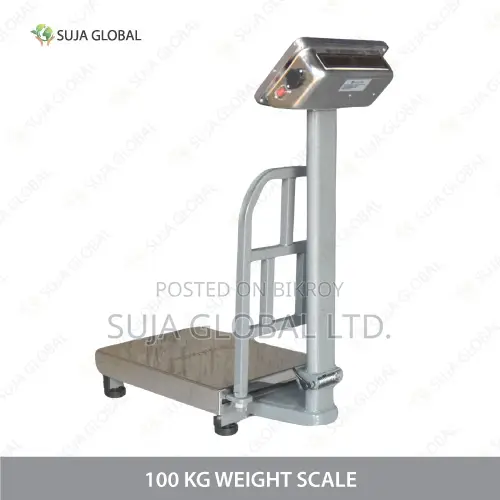 100 Kg Heavy Duty Digital Platform Weight Scale MS SS Heavy Body