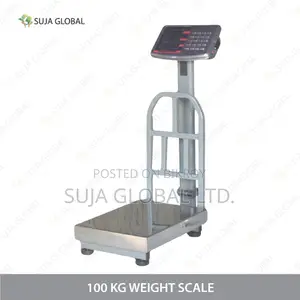 100 Kg Heavy Duty Digital Platform Weight Scale MS SS Heavy Body