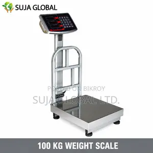 100 Kg Heavy Duty Digital Platform Weight Scale MS SS Heavy Body