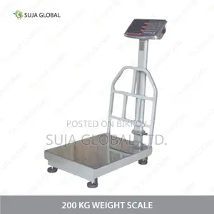 200 Kg Heavy Duty Digital Platform Weight Scale MS SS Heavy Body