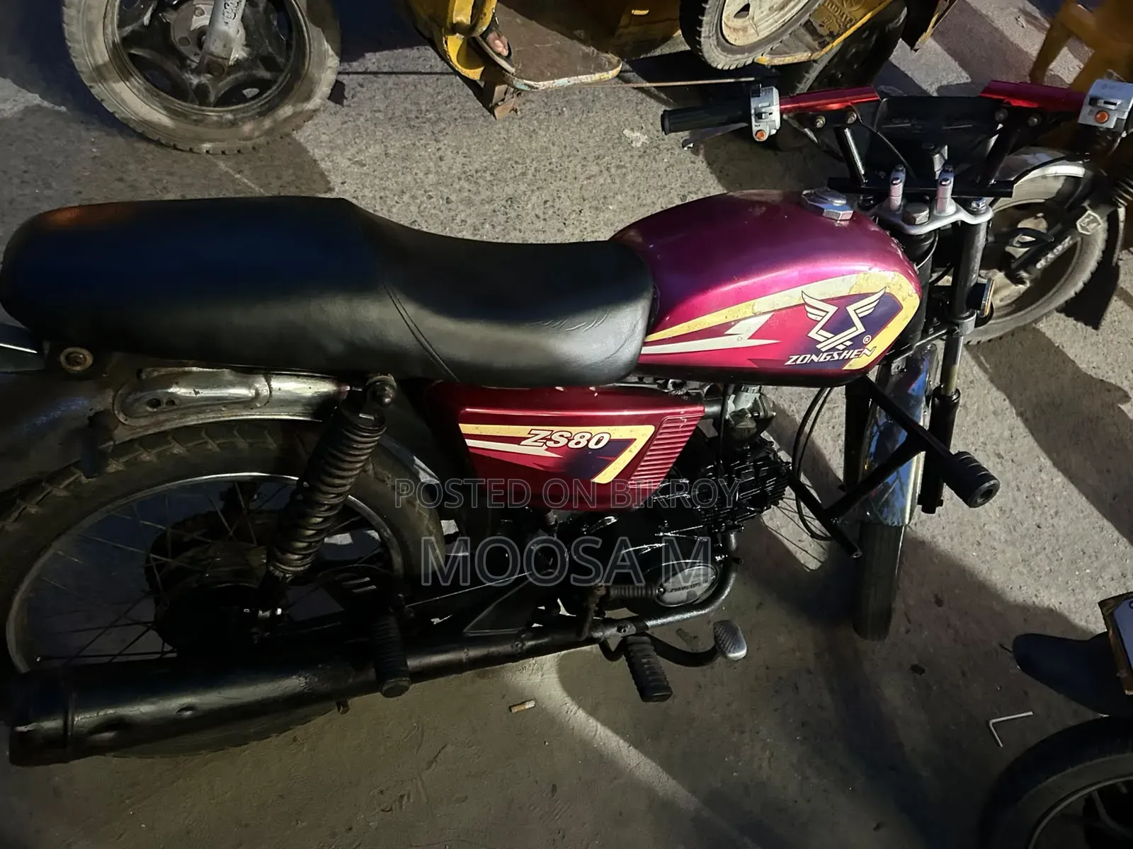 Zongshen ED 80 2021 Red