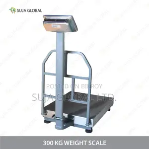 300 Kg Heavy Duty Digital Platform Weight Scale MS SS Heavy Body