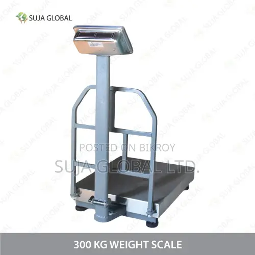 300 Kg Heavy Duty Digital Platform Weight Scale MS SS Heavy Body