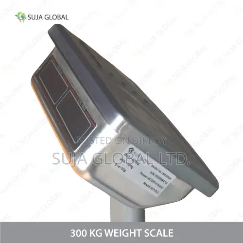 300 Kg Heavy Duty Digital Platform Weight Scale MS SS Heavy Body