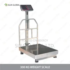 300 Kg Heavy Duty Digital Platform Weight Scale MS SS Heavy Body