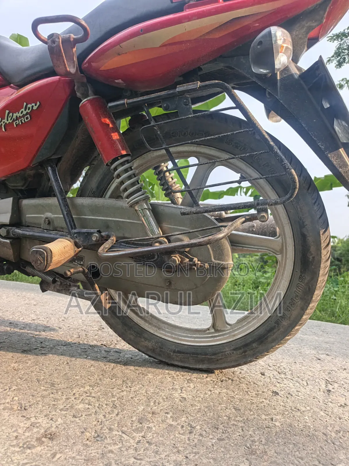 Hero Splendor Pro 2017 Red