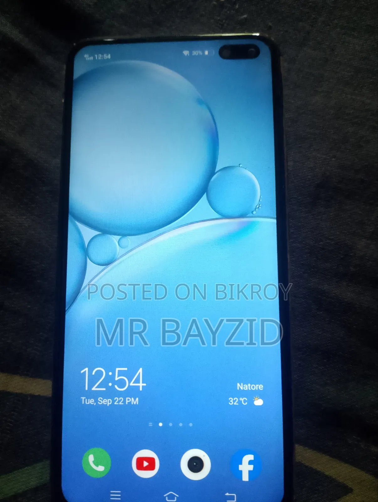 Vivo V19 128 GB Black