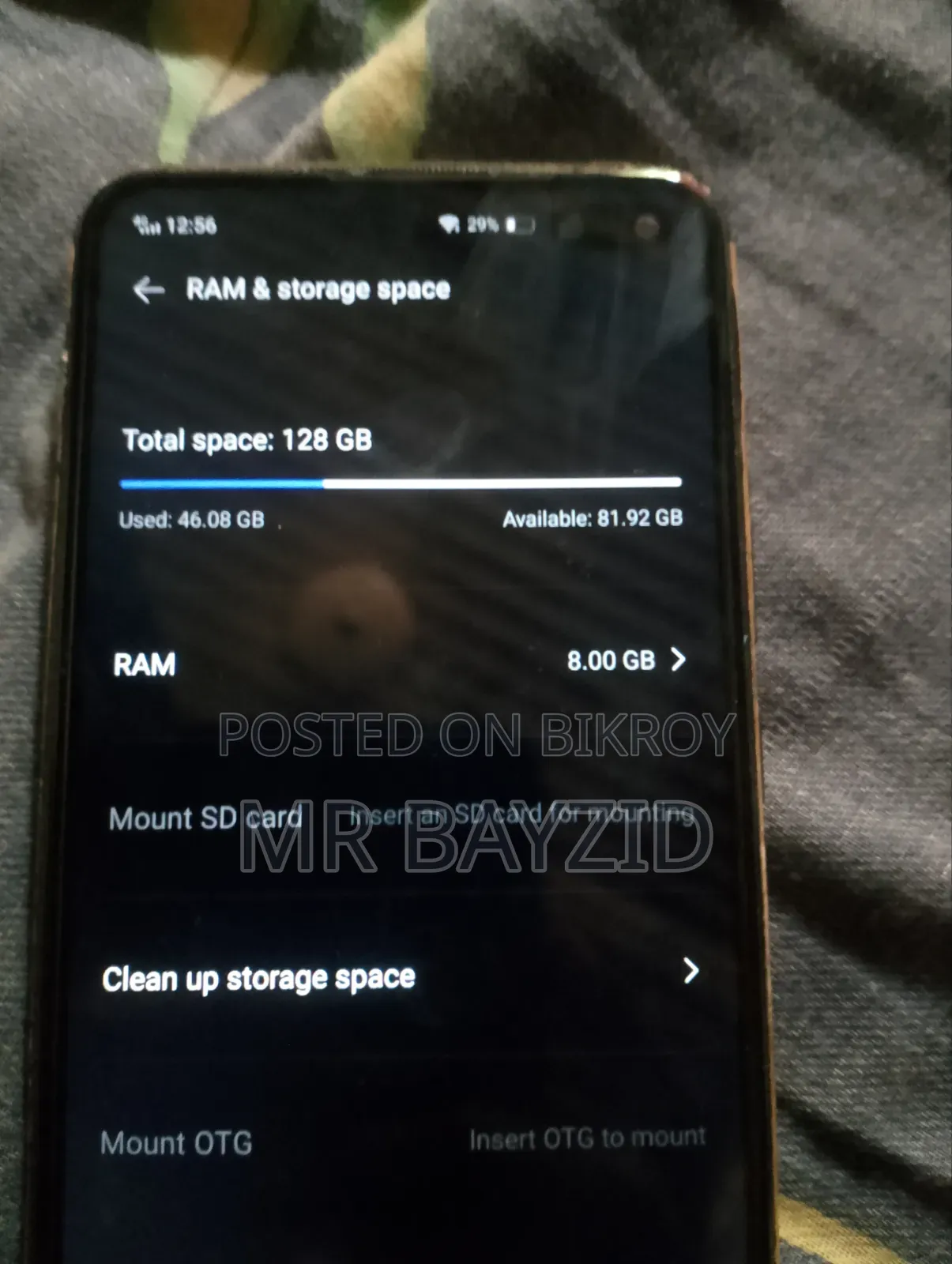 Vivo V19 128 GB Black