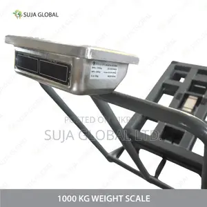 1000 Kg Heavy Duty Digital Platform Weight Scale With Moveable Wheel